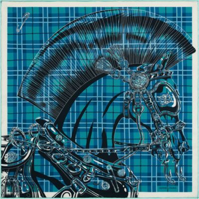 【エレガント】HERMES ブローチ Cheval Cheval Punk pocket square 45 | Hermès Finland